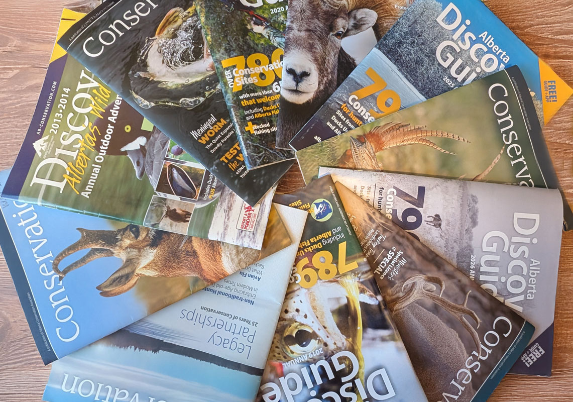 Conservation Magazine covers
