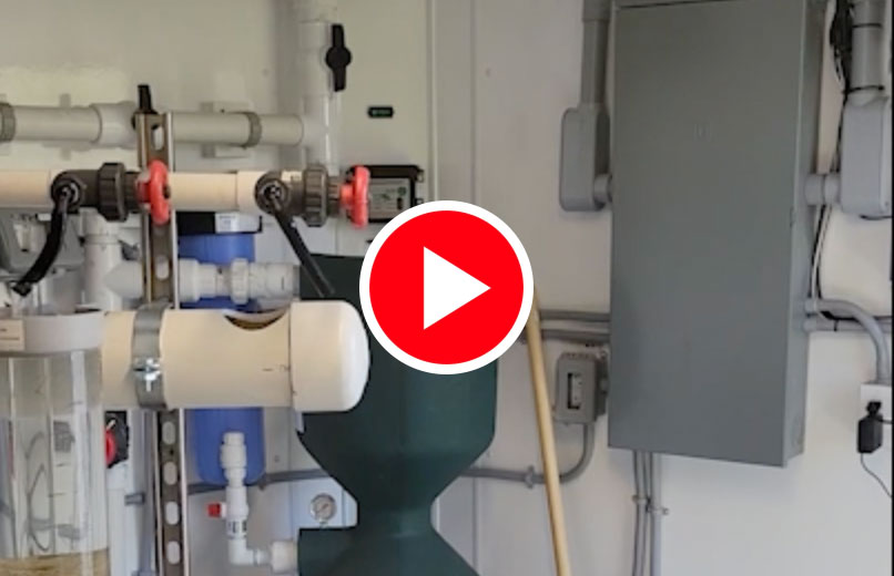 Tour of the inside of a fish hatchery trailer